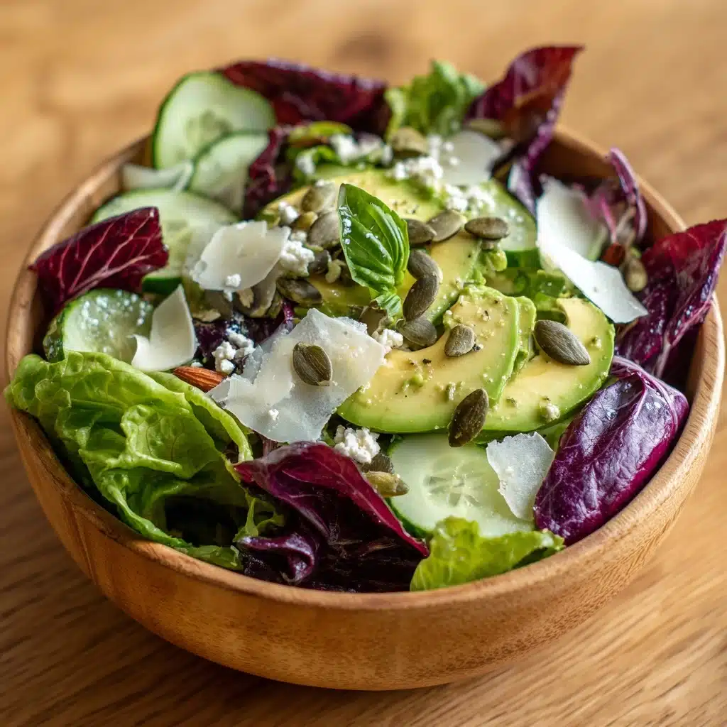 Simple Green Salad Recipe - Recipe Image