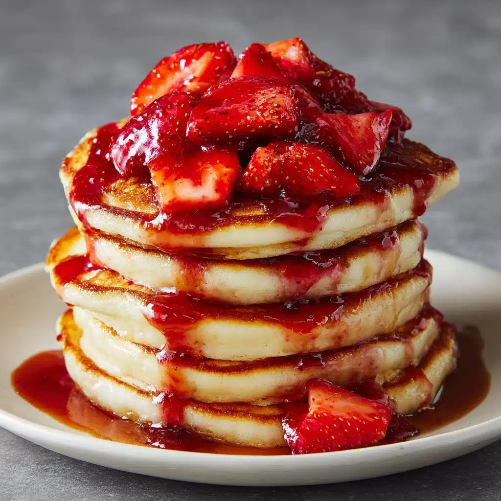 Strawberry Cheesecake Pancakes Recipe - Recipe Image
