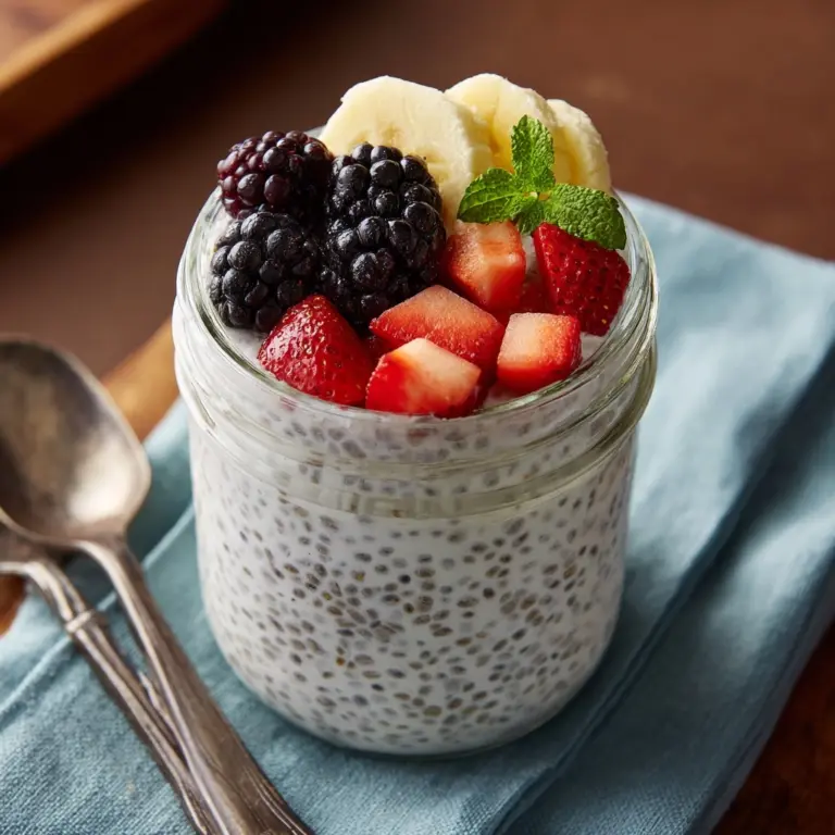 Yogurt Chia Pudding Recipe