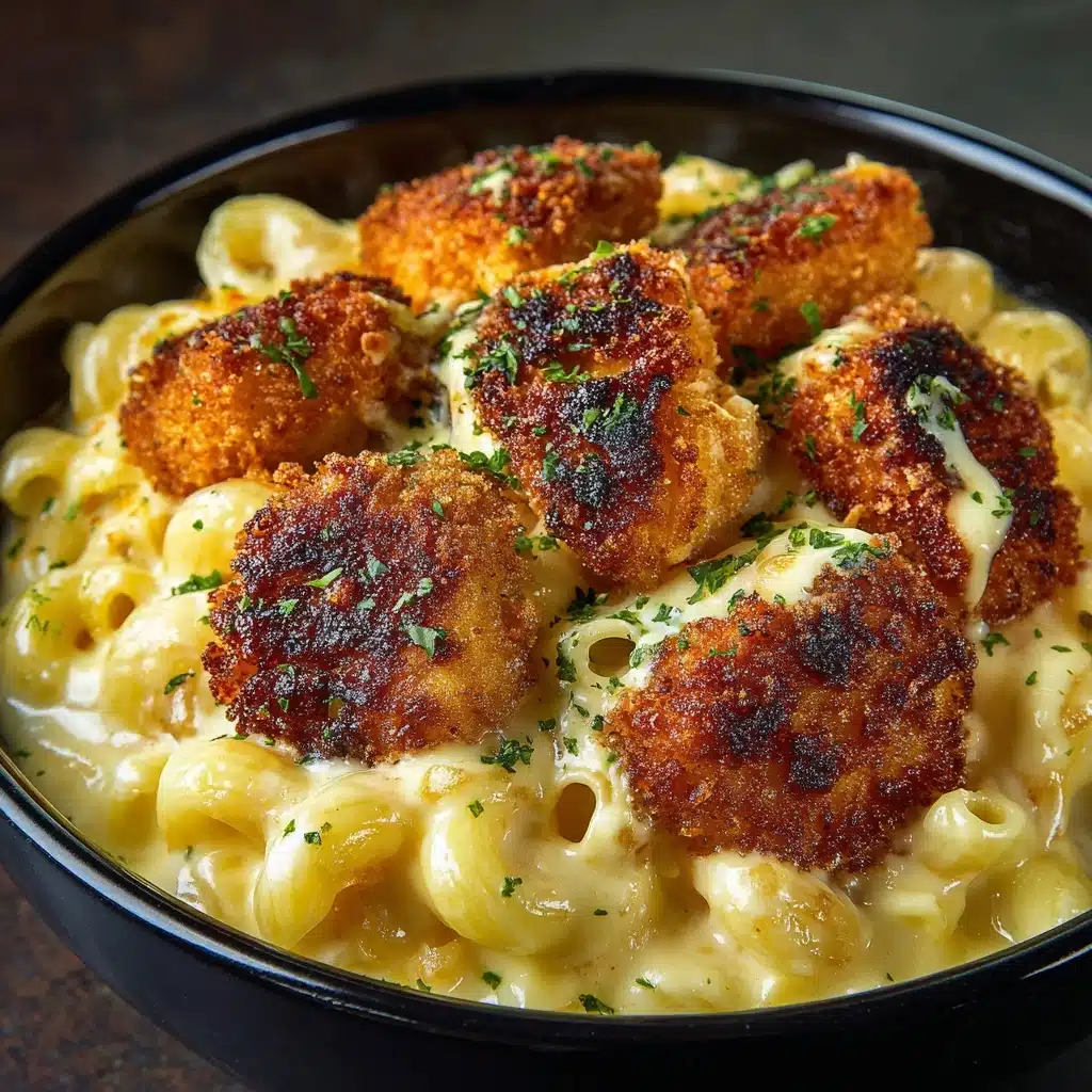 Mix cooked macaroni into the cheese sauce Recipe - Recipe Image