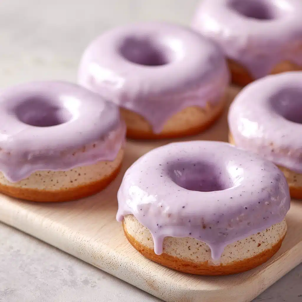 Blueberry Cake Donuts Recipe - Recipe Image