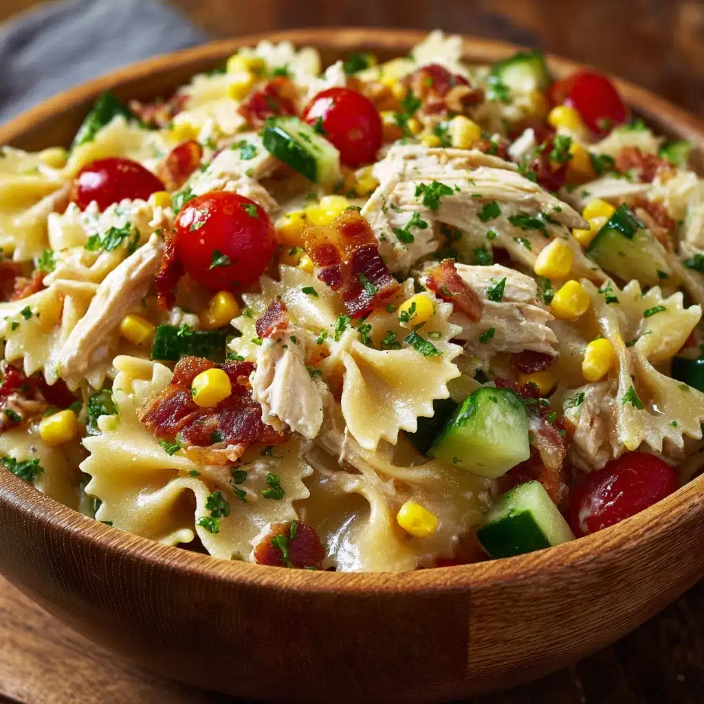 Summery Chicken Pasta Salad Recipe - Recipe Image