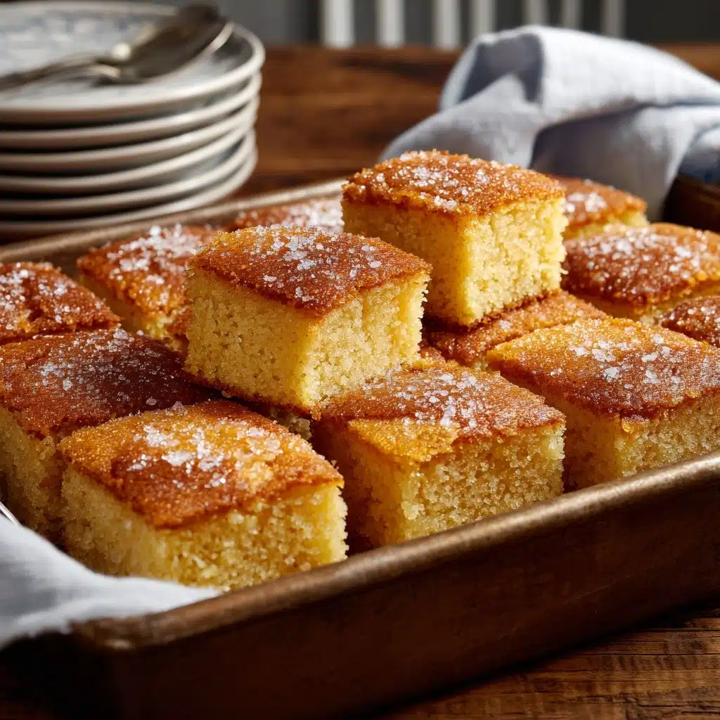 Cinnamon Sugar Blondies Recipe - Recipe Image