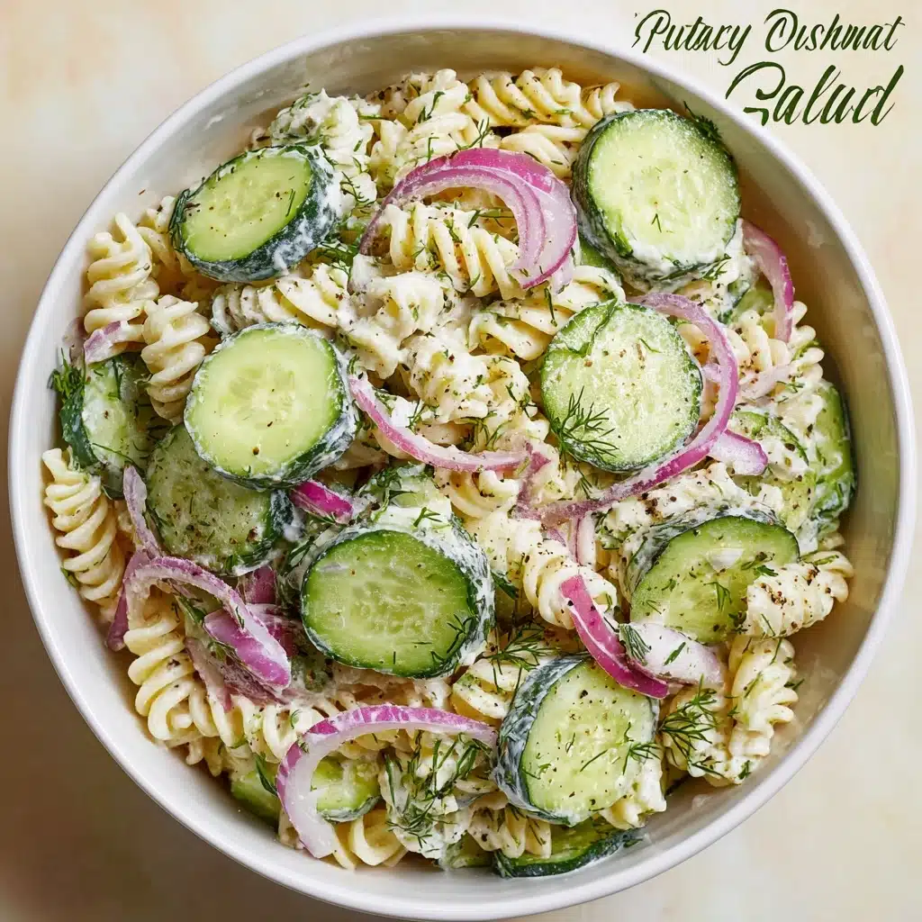 Cucumber Pasta Salad Recipe