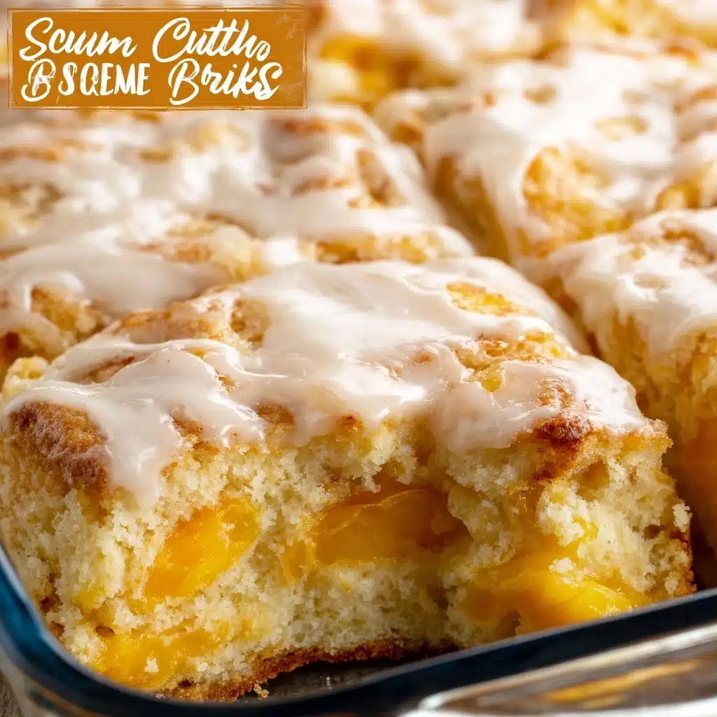 Peach Butter Swim Biscuits Recipe - Recipe Image