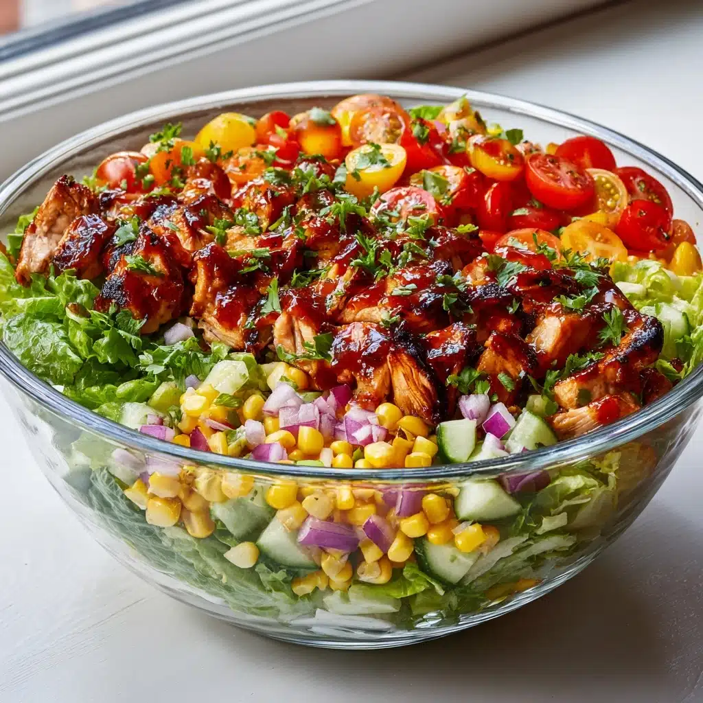 BBQ Chicken Chopped Salad Recipe - Recipe Image
