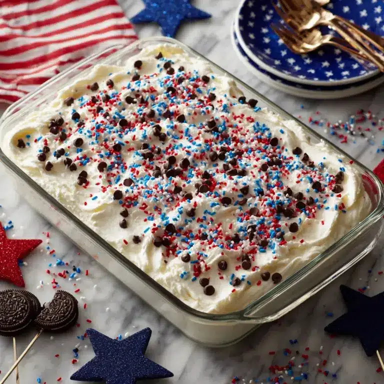Patriotic Lasagna Dessert Recipe