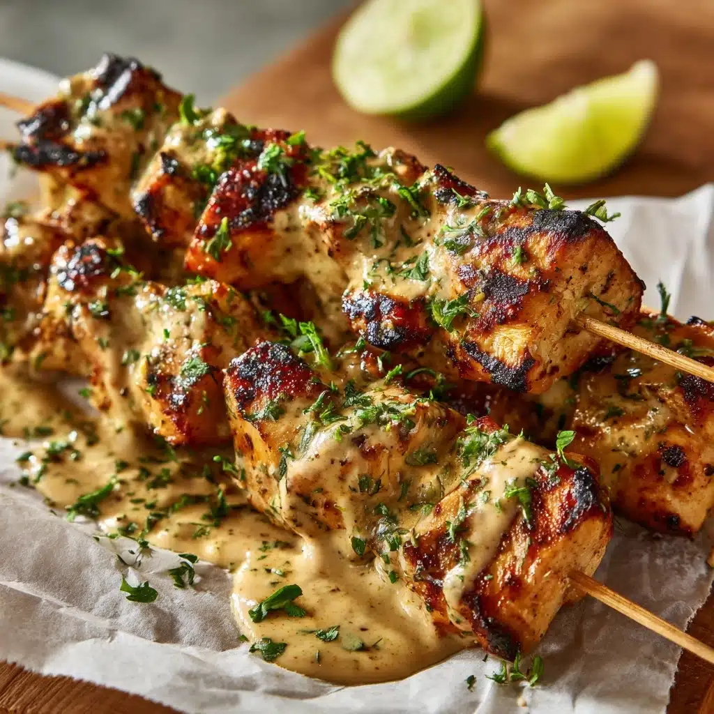 Bang Bang Chicken Skewers Recipe - Recipe Image