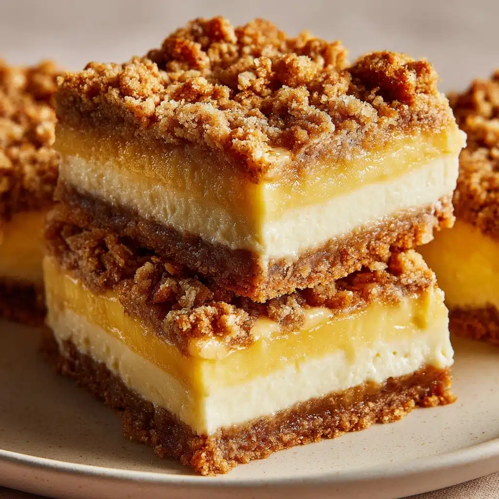 Lemon Oatmeal Crumble Bars Recipe