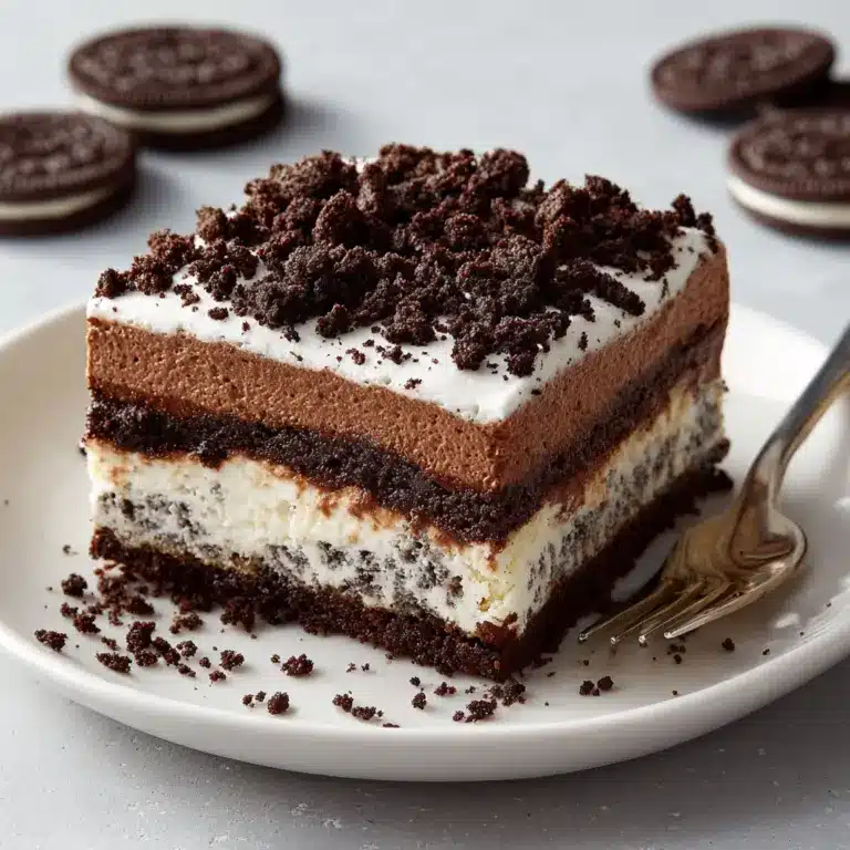 Oreo Lasagna Recipe
