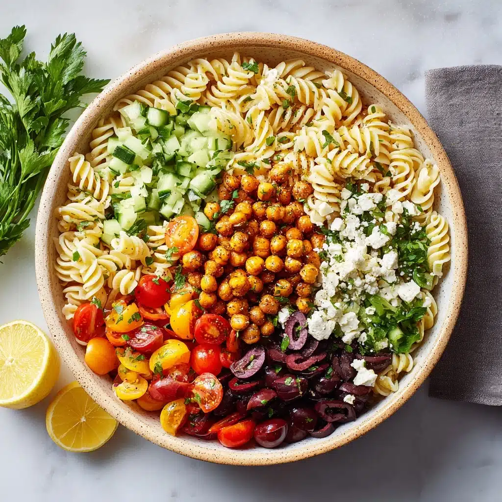 Greek Pasta Salad Recipe - Recipe Image