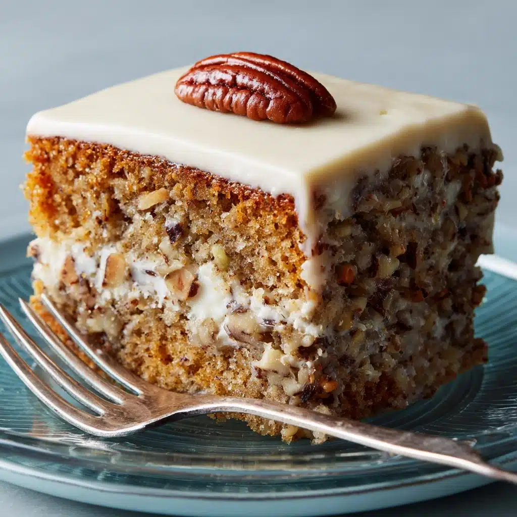 Applesauce Cake with Cinnamon Cream Cheese Frosting Recipe - Recipe Image