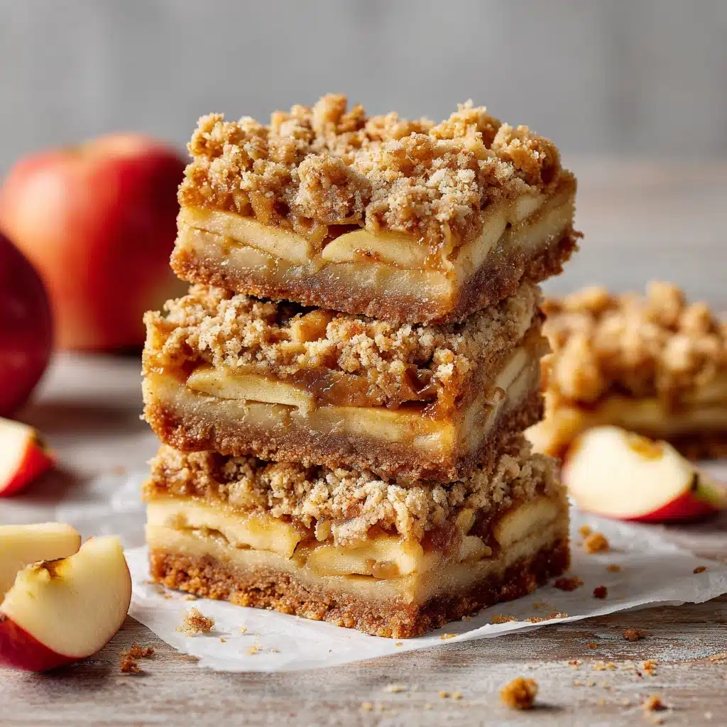 Easy Apple Crisp Bars Recipe - Recipe Image