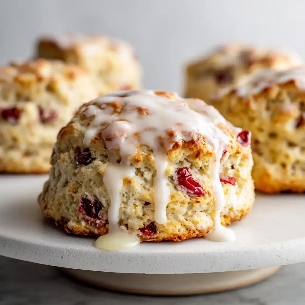 Ridiculously Easy Lemon Raspberry Scones Recipe - Recipe Image