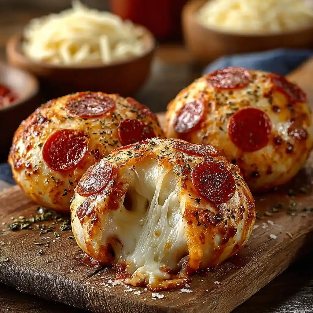 Easy Pepperoni Pizza Bombs Recipe - Recipe Image