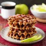 Mini Apple Fritter Waffle Donuts Recipe