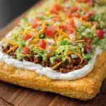 Taco Pizza Appetizer Recipe