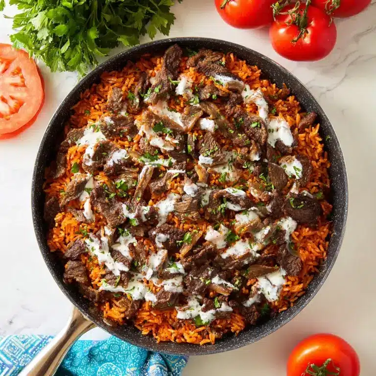 Steak & Queso Rice Recipe