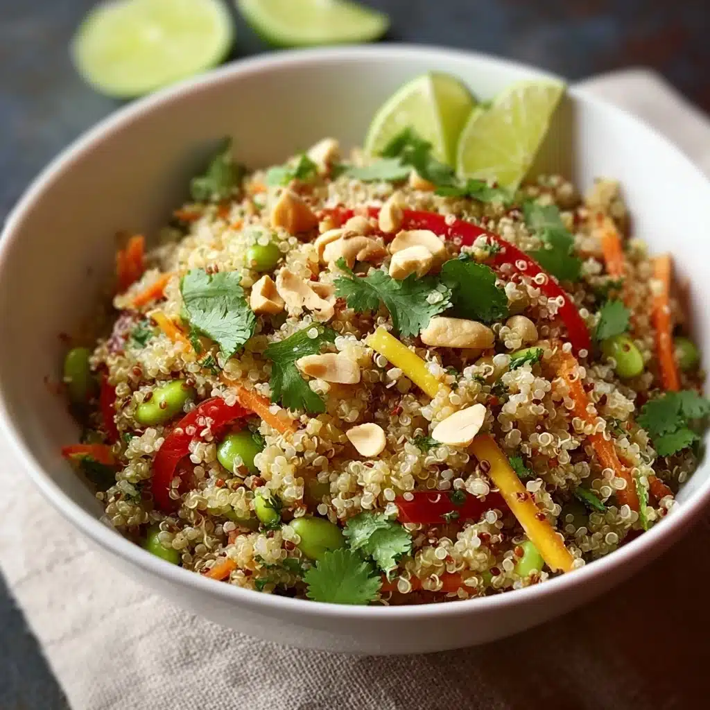 Thai Quinoa Crunch Salad Recipe - Recipe Image