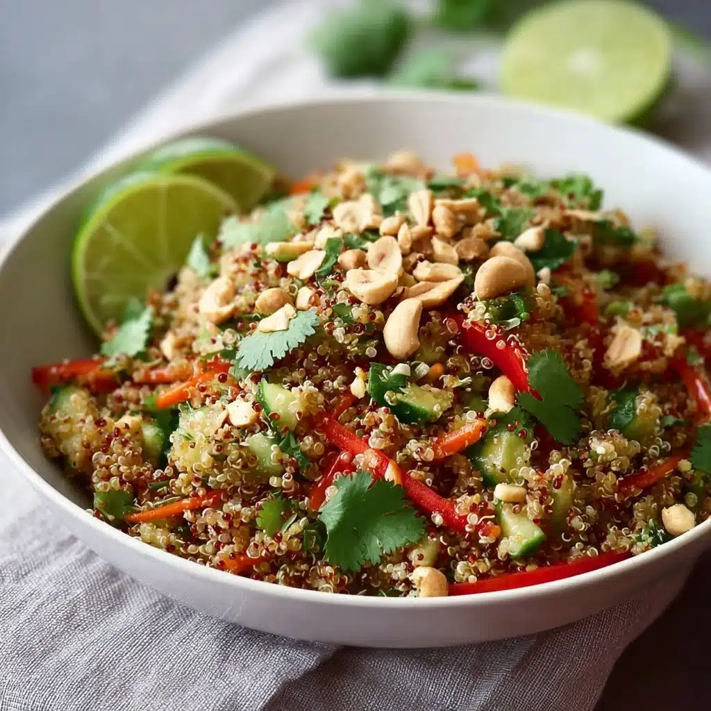 Thai Quinoa Crunch Salad Recipe - Recipe Image