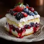 No Bake Summer Berry Lasagna Recipe