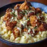 Mix cooked macaroni into the cheese sauce Recipe