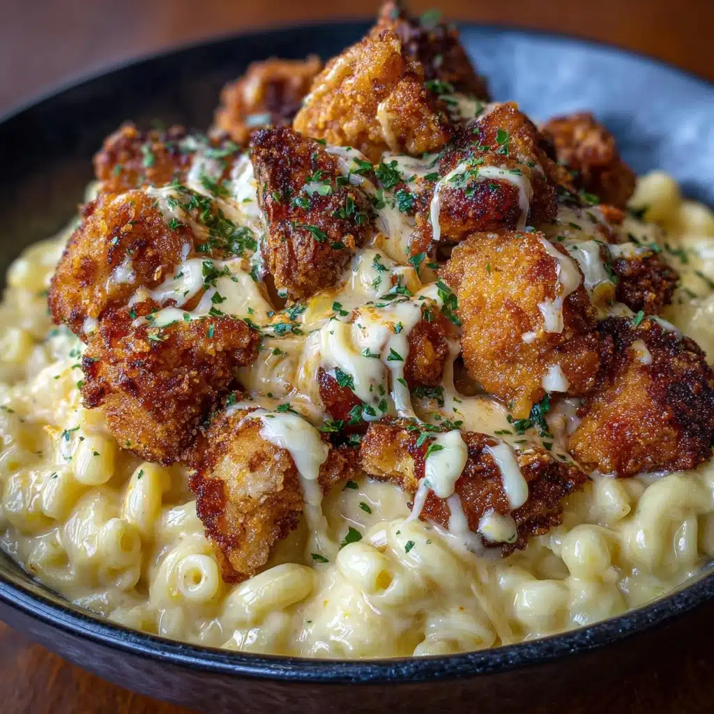 Mix cooked macaroni into the cheese sauce Recipe