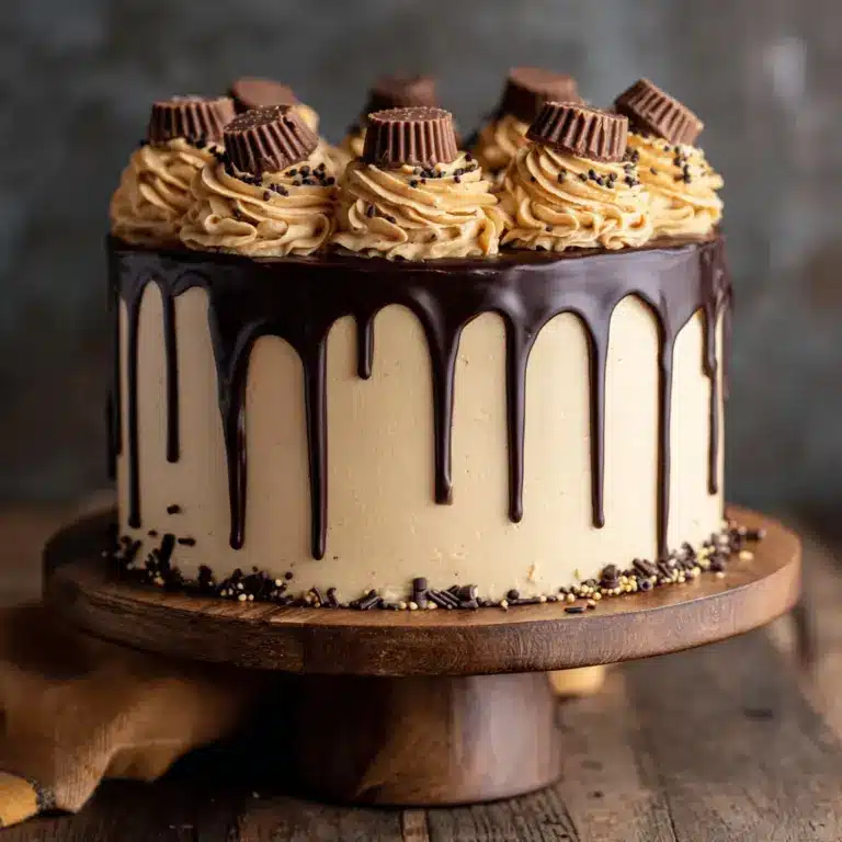 Chocolate Peanut Butter Cake Recipe