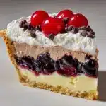 Chocolate Cherry Cream Pie Recipe