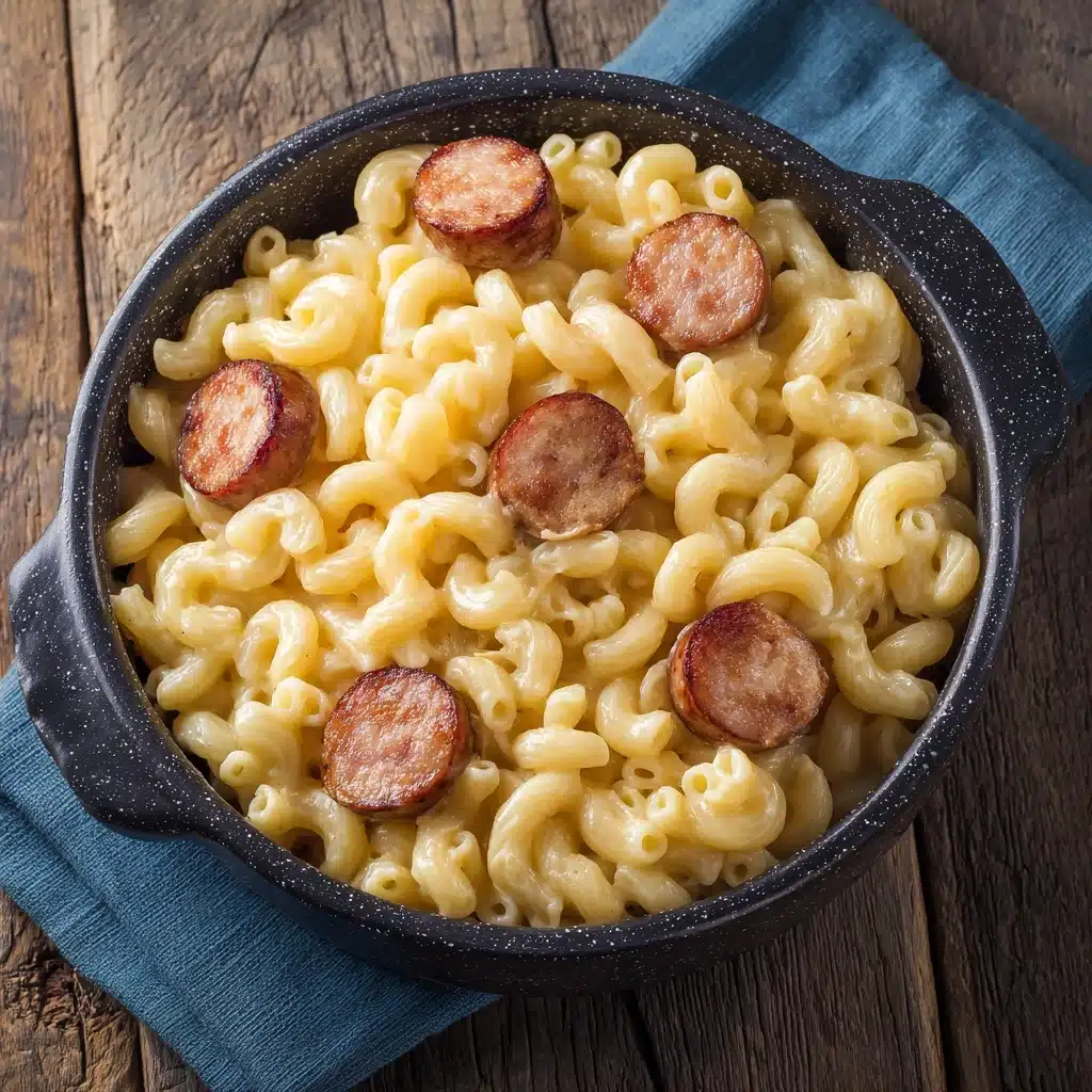One-Pot Kielbasa Mac and Cheese Recipe - Recipe Image