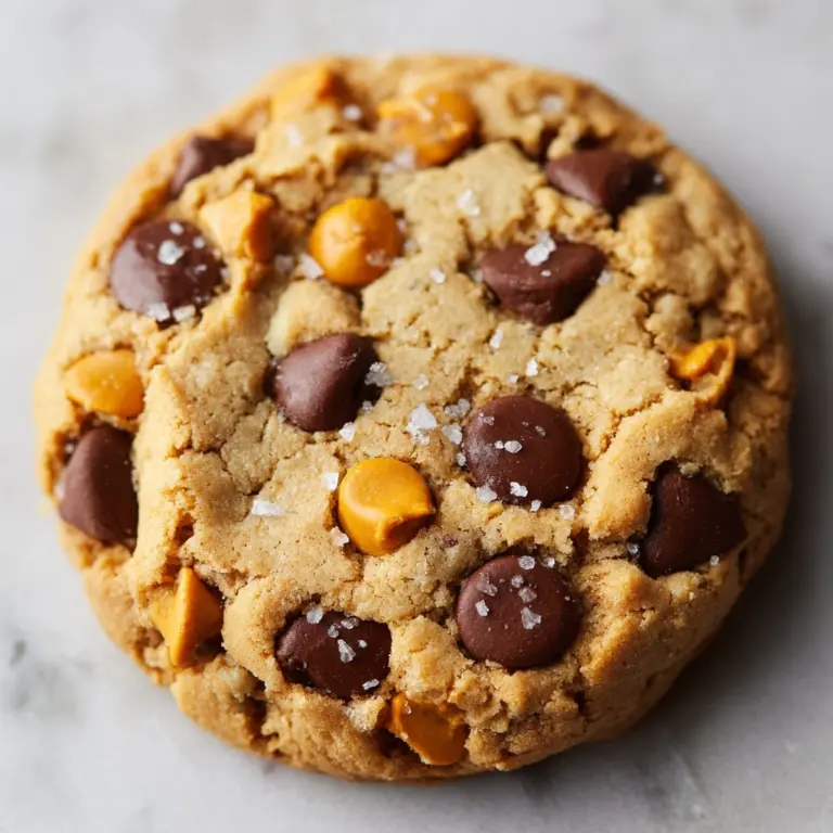 Best Ever Butterscotch Chocolate Chip Cookies (with Sea Salt)