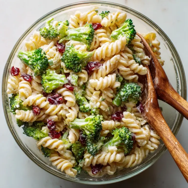 Broccoli Pasta Salad Recipe