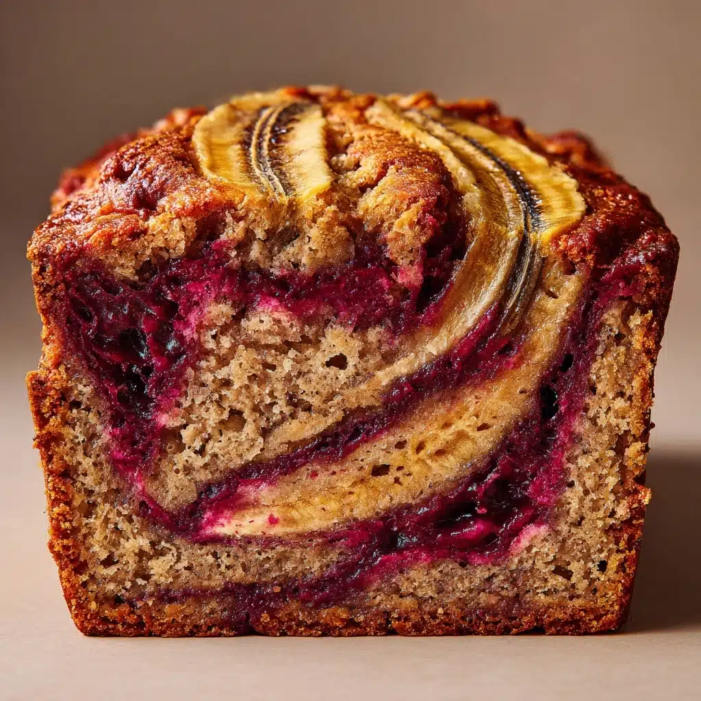 Peanut Butter & Jelly Banana Bread Recipe