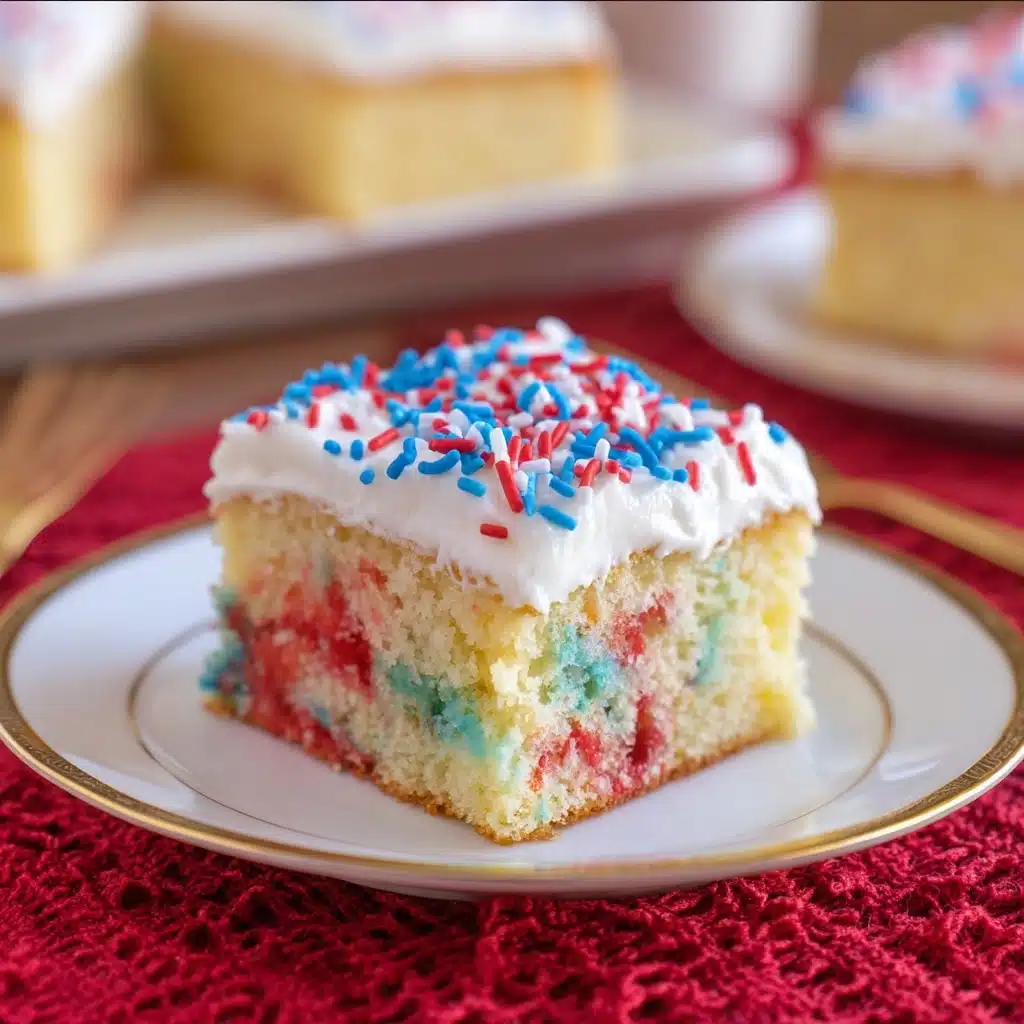 4th of July Poke Cake Recipe