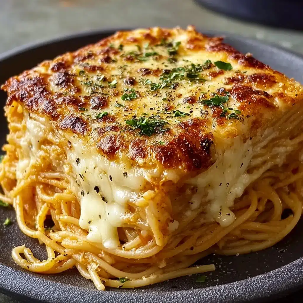 Baked Cream Cheese Spaghetti Casserole Recipe - Recipe Image