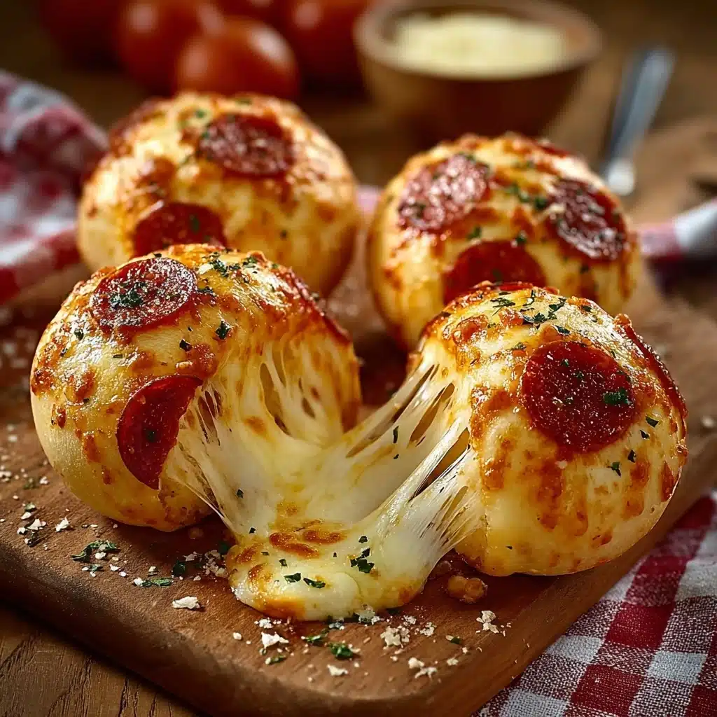 Easy Pepperoni Pizza Bombs Recipe - Recipe Image