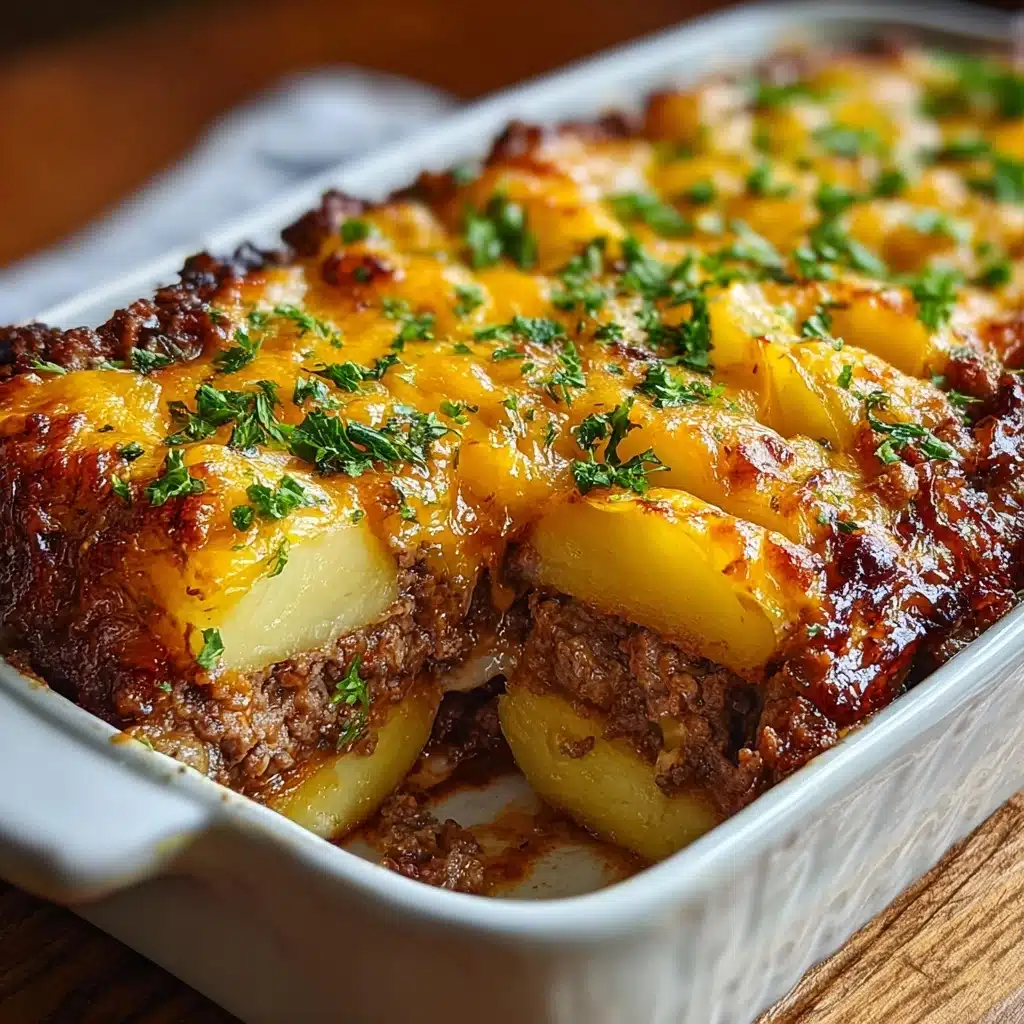 Loaded Potato Meatloaf Recipe - Recipe Image