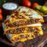 Smashburger Quesadillas Recipe
