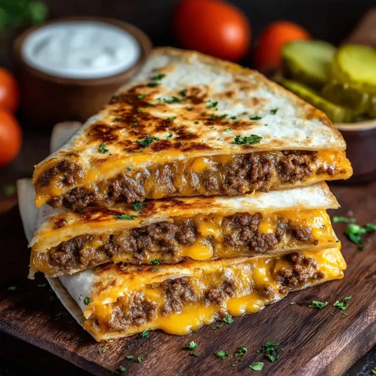 Smashburger Quesadillas Recipe