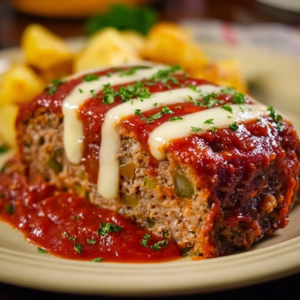 Stuffed Italian Meatloaf Recipe