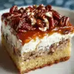 Butter Pecan Praline Poke Cake Recipe