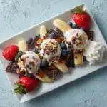Breakfast Blueberry Banana Split Recipe