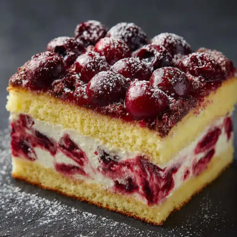 Cherry Amaretto Tiramisu Recipe