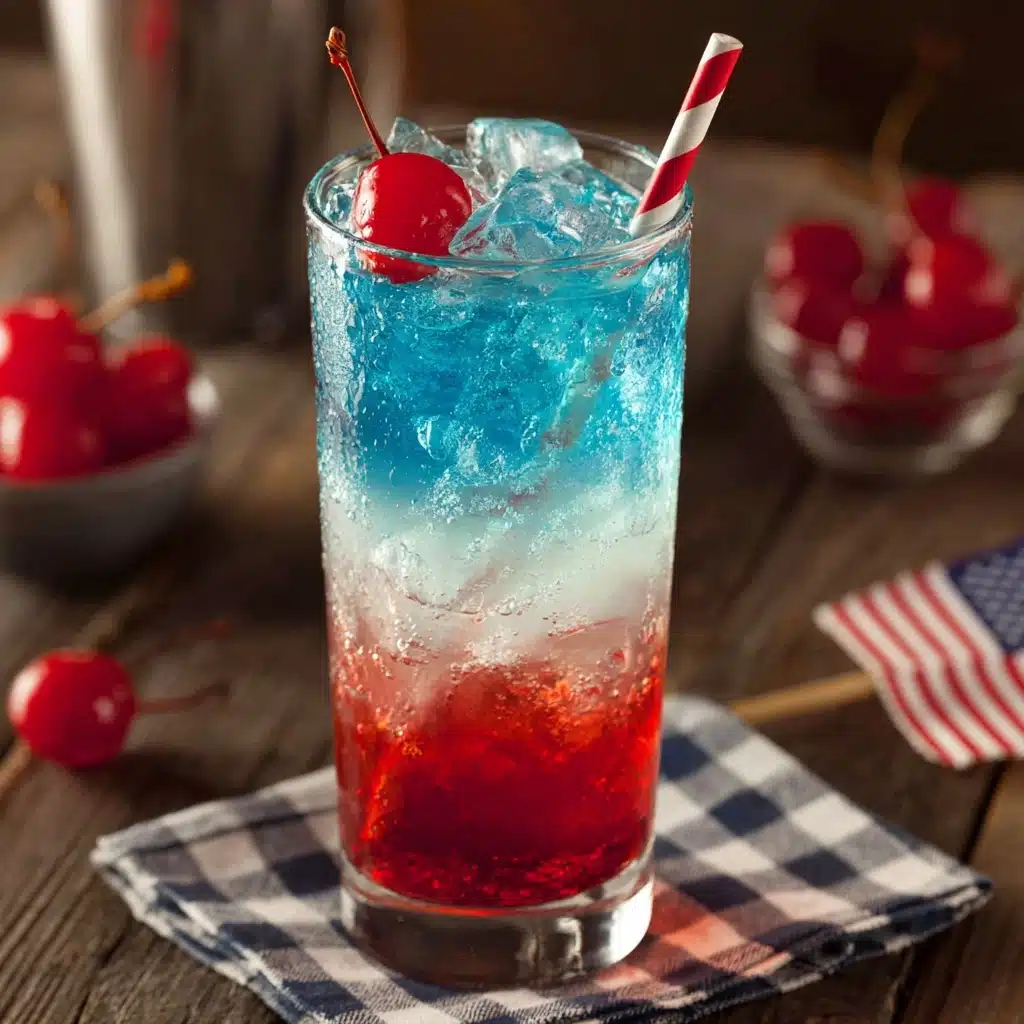 Blue Drink | Captain America Kids Drink Recipe - Recipe Image