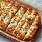 Cheesy Garlic Breadsticks: Crisp, Buttery, and Irresistibly Delicious