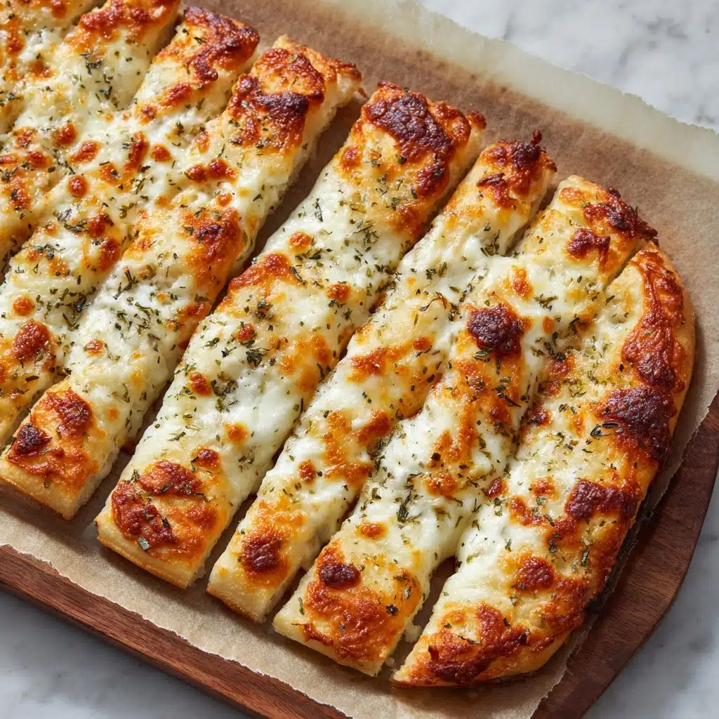 Cheesy Garlic Breadsticks: Crisp, Buttery, and Irresistibly Delicious