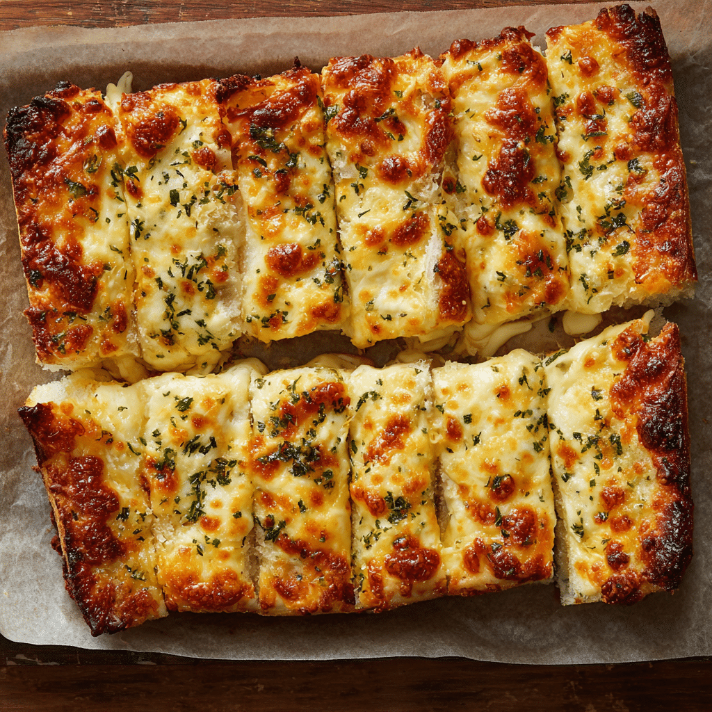 Cheesy Garlic Breadsticks: Crisp, Buttery, and Irresistibly Delicious
- Recipe Image