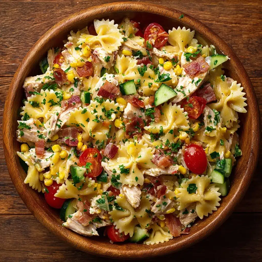Summery Chicken Pasta Salad Recipe