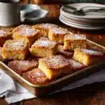 Cinnamon Sugar Blondies Recipe