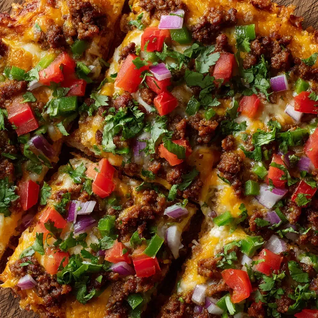 Easy Taco Pizza Recipe